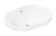 Hansgrohe-HG-Xuniva-U-Einbauwaschtisch-550-400-ohne-Hahnloch-mit-Ueberlauf-Weiss-60157450 gallery number 1